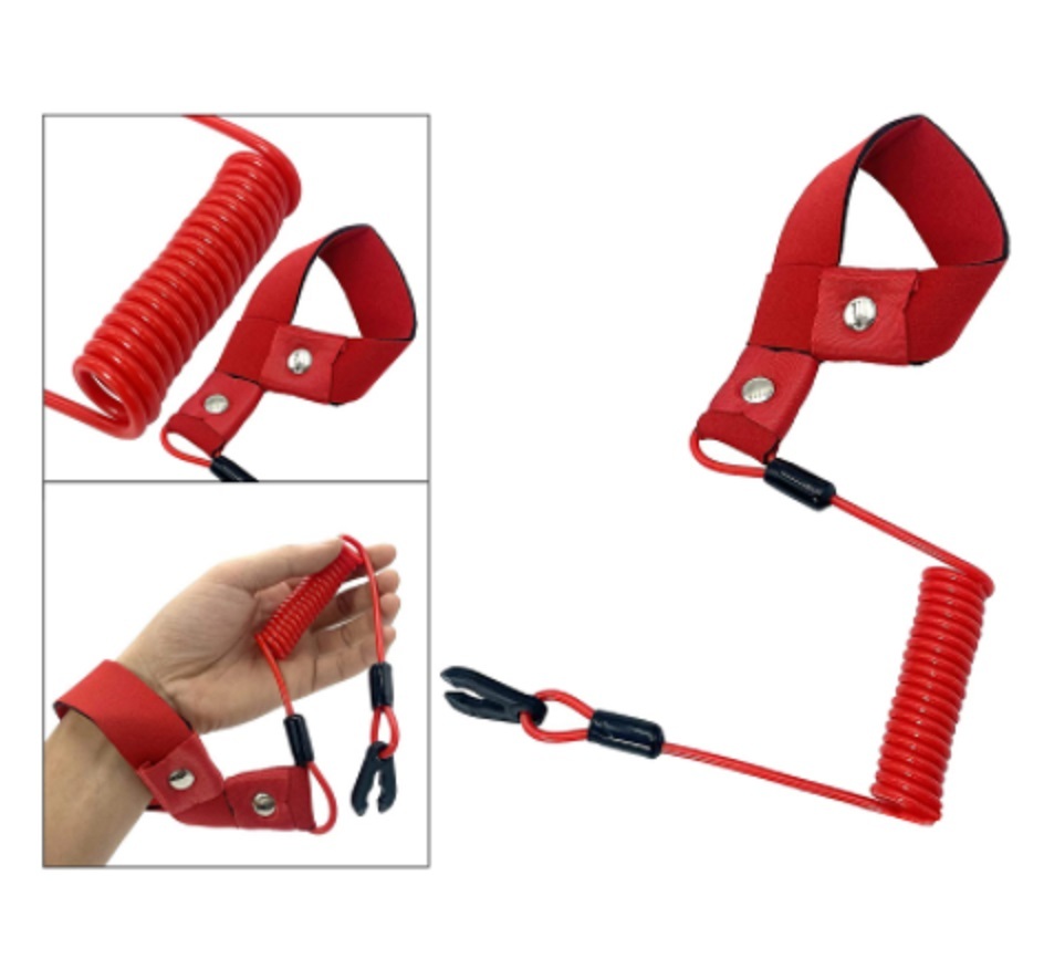 ネコポス発送●送料無料● ヤマハ カワサキ テザーストラップコード 凡用品 キルスイッチジェットスキーボートヤマハラプターバンシー PWC 拍卖