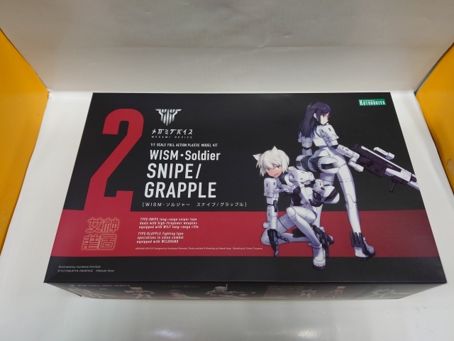 B-1677 未組立品◇プラモデル コトブキヤ メガミデバイス 1/1 WISM・ソルジャー スナイプ/グラップル拍卖