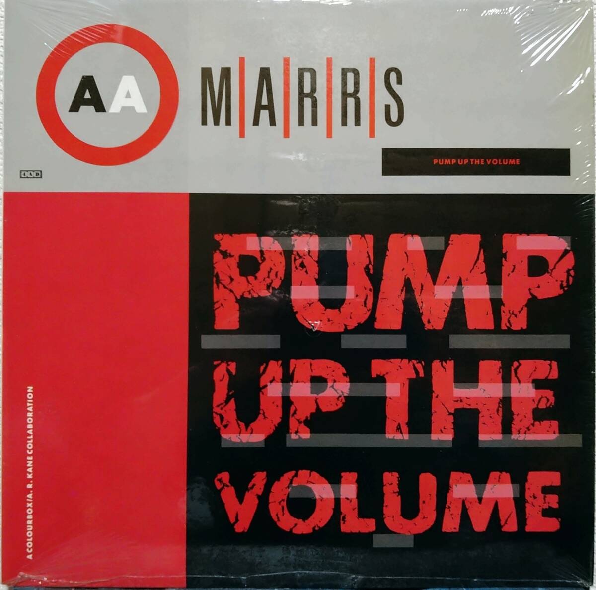 【12's Hip-hop House】M|A|R|R|S「Pump Up The Volume」オリジナル US盤 シュリンク付!拍卖