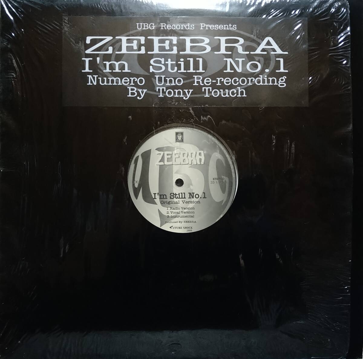 【12's J-Hip-hop】Zeebra(ジブラ)「I'm Still No.1」JPN盤 シュリンク付拍卖