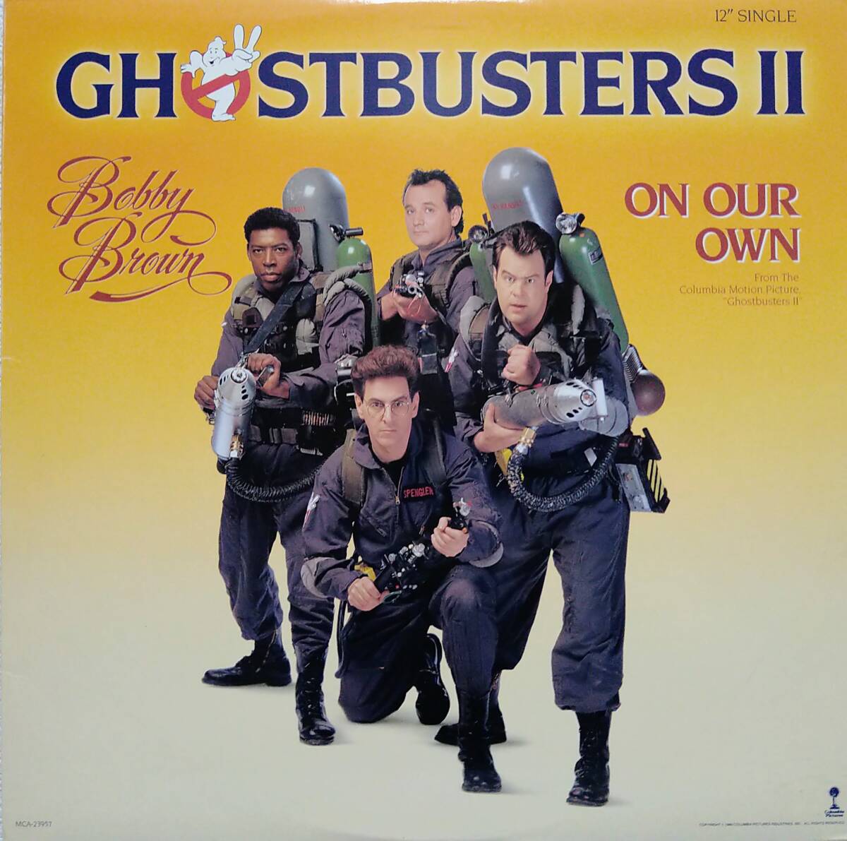 【12's R&B Soul】Bobby Brown「On Our Own」オリジナル US盤 Ghostbusters II Original Soundtrack! 拍卖