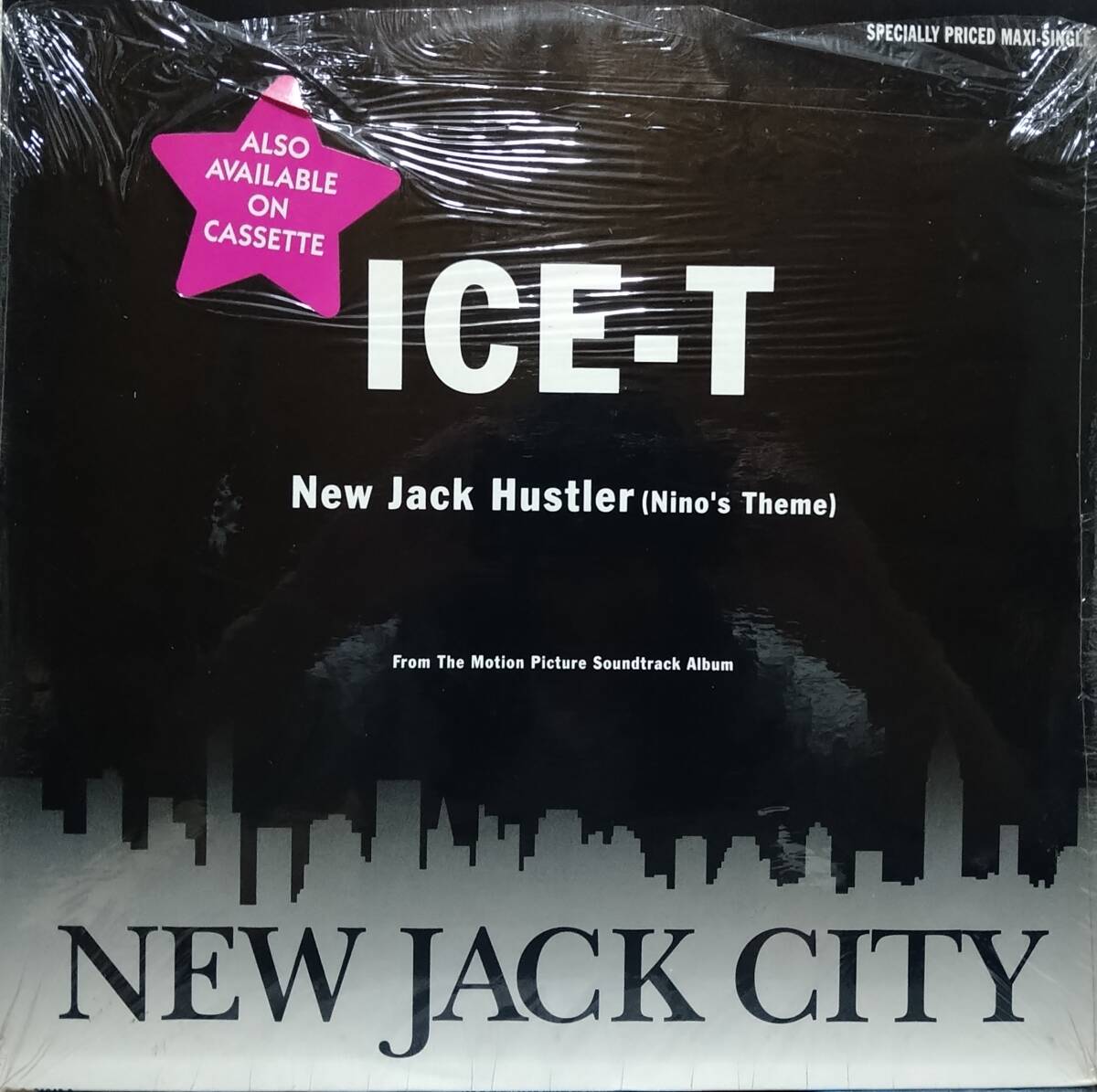 【12's Hip-hop】Ice-T「New Jack Hustler (Nino's Theme)」オリジナル US盤 シュリンク付!拍卖