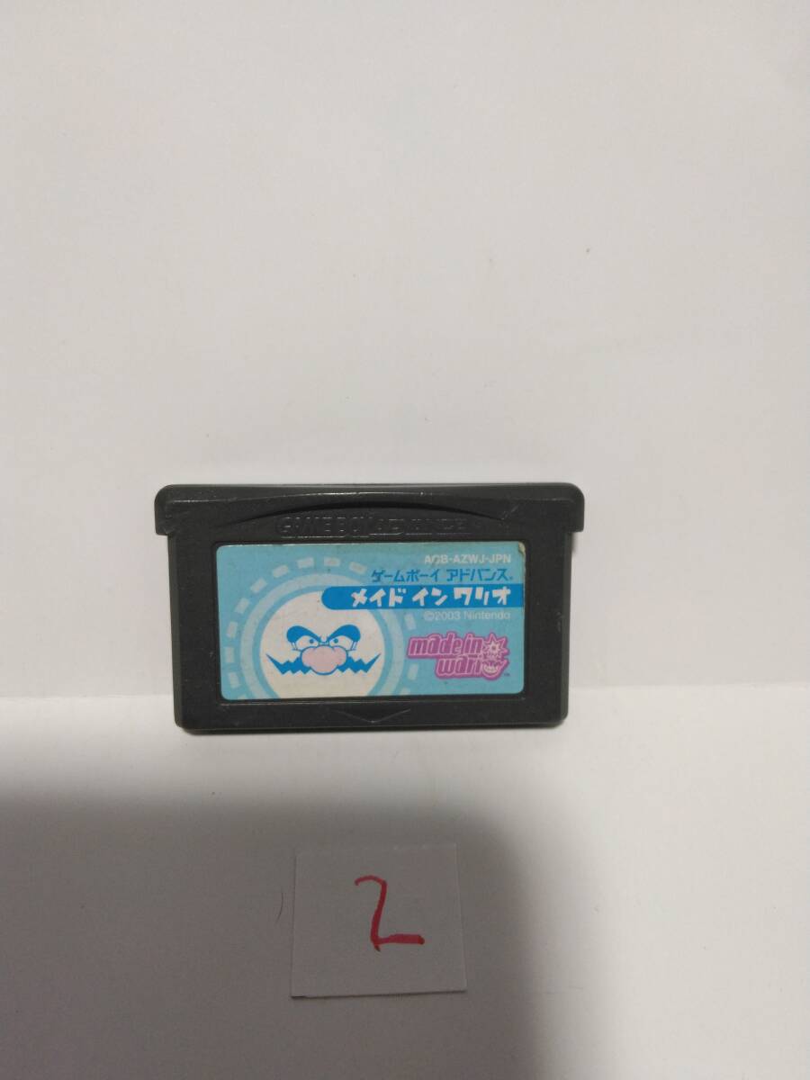メイドインワリオ ゲームボーイアドバンス拍卖