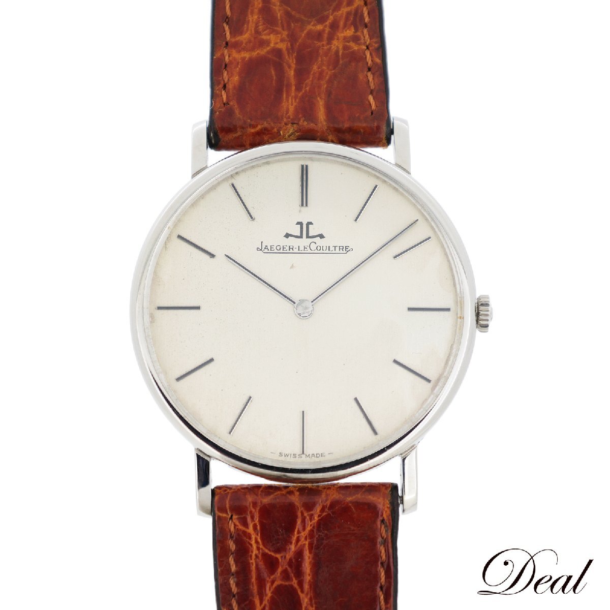 JAEGER LECOULTRE ジャガールクルト ラウンド ウルトラスリム 9226.42 ヴィンテージ メンズ 腕時計拍卖