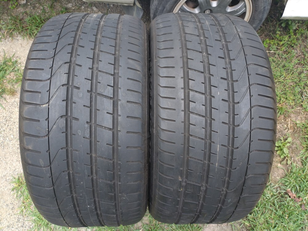 中古タイヤ☆P ZERO 265/35R18 97Y ×2本セットで拍卖