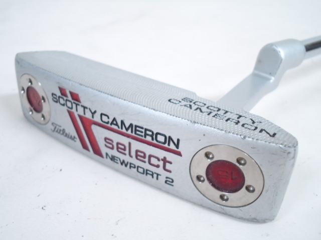 ★Titleist SCOTTY CAMERON SELECT NEWPORT 2★メンズパター★スコッティ・キャメロン★タイトリスト★ゴルフクラブ★#70913YM_FOUN★拍卖