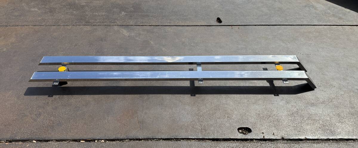 角パイプ★2400mm★1本★ステンレス製★サイドバンパー用★サイドガード用★即決★デコトラ★ニ58B240拍卖