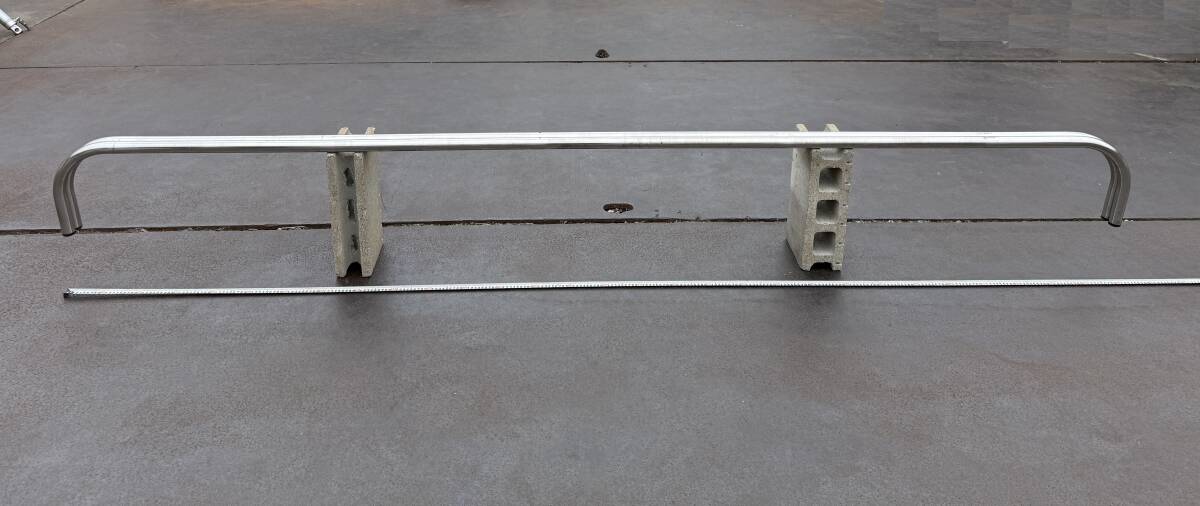 丸パイプ★3060mm★2本★ステンレス製★π数34mm★Φ34★サイドバンパー用★サイドガード用★即決★デコトラ★34ま51Q5拍卖