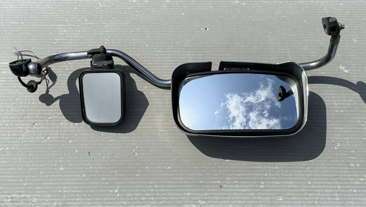 メッキミラーステー★プロフィア★KC-FS3FKCD★日野★スーパードルフィン★右側運転席★作動未確認★即決★メKC拍卖