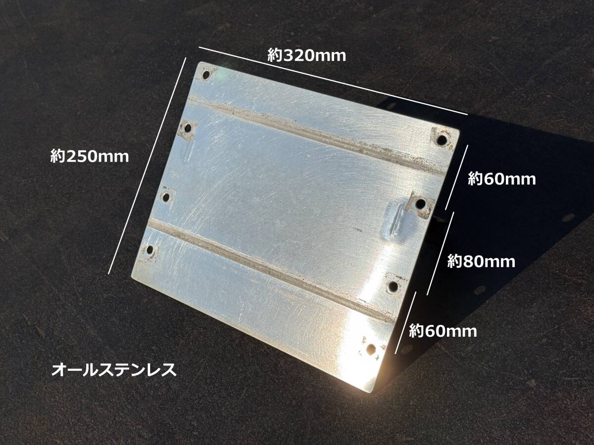 歯止めブラケット★オールステンレス製★タイヤストッパ★輪止めホルダー★取付金具★即決★ス27E拍卖