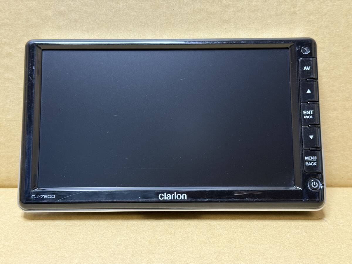 バックモニター★CJ-7600A★clarion★クラリオン★24V-12V★作動確認済★バックカメラ用★291058拍卖