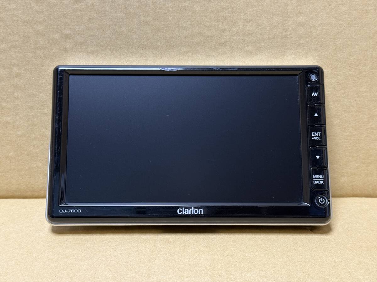 バックモニター★CJ-7600A★clarion★クラリオン★24V-12V★作動確認済★バックカメラ用★30712拍卖