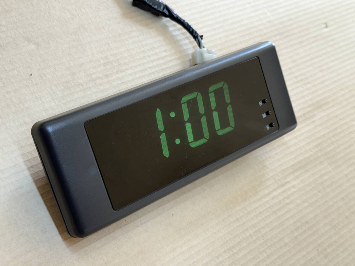 リズム時計★元観光バス仕様★1点★デジタル時計★24V★8AD852★作動確認★19Y3V拍卖