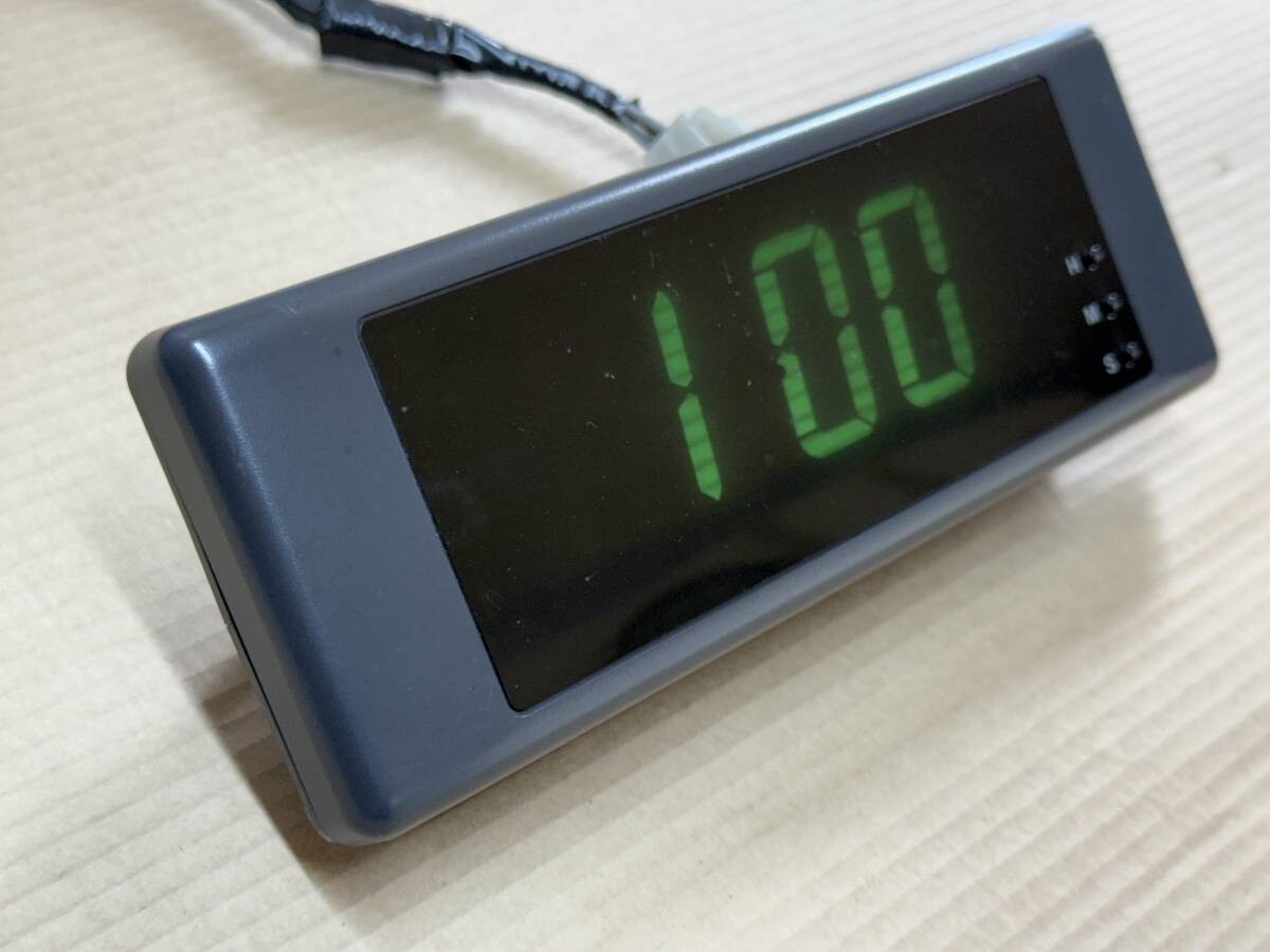リズム時計★元観光バス仕様★1点★デジタル時計★24V★8AD852★作動確認★2946拍卖