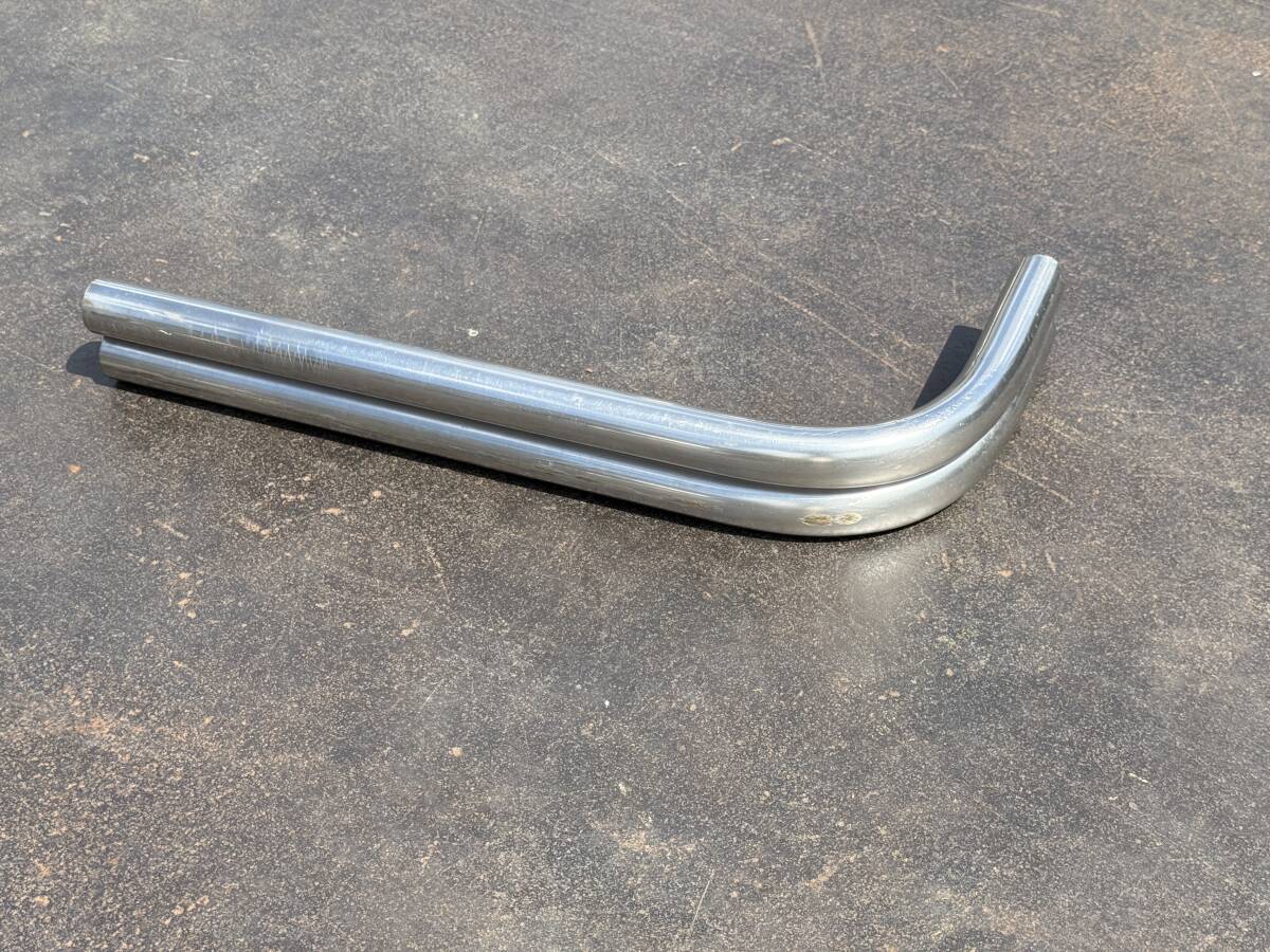 丸パイプコーナー★ステンレス製★π数34mm★Φ34★2本★加工用★サイドバンパー用★サイドガード用★即決★デコトラ★34W35M8拍卖