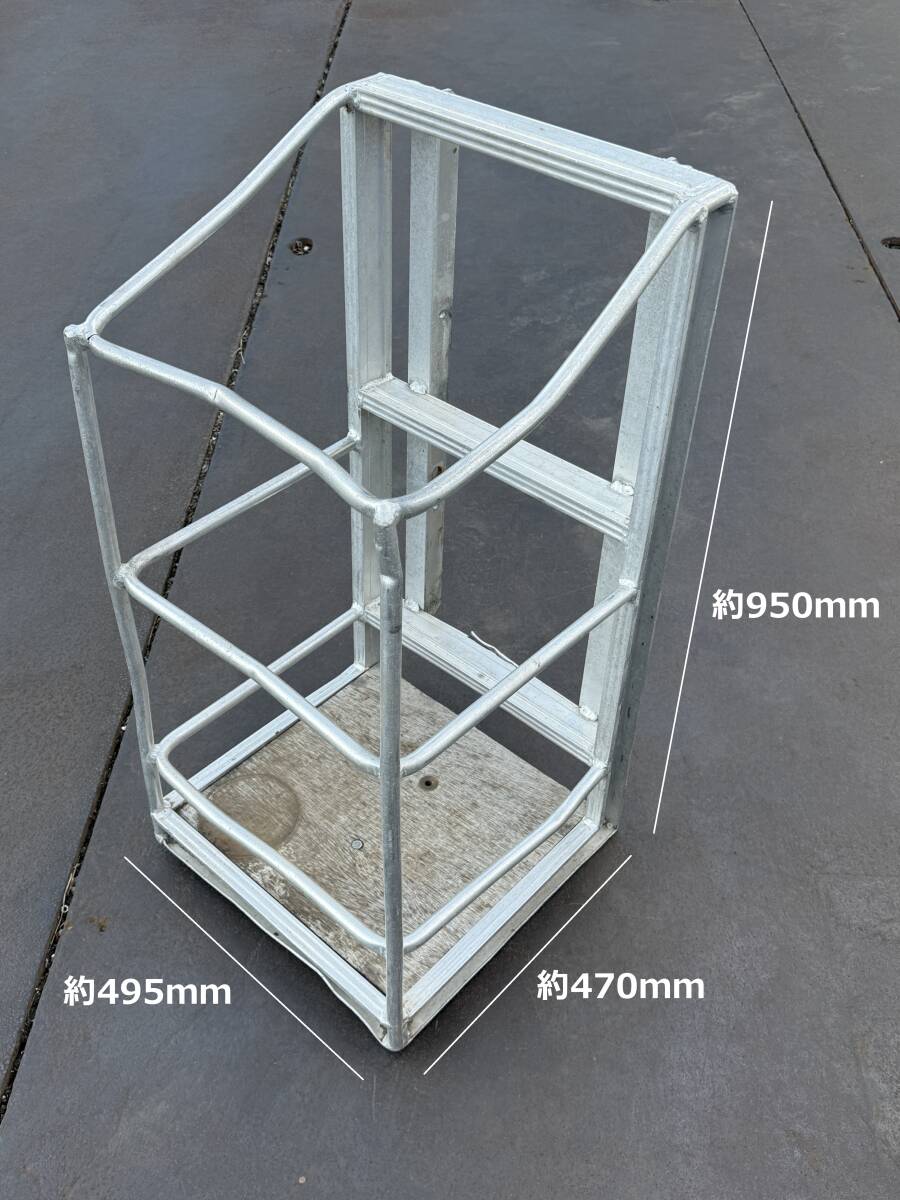 クレーン籠★クレーンカゴ★高所作業用★アルミ製★即決★現状★ア92拍卖