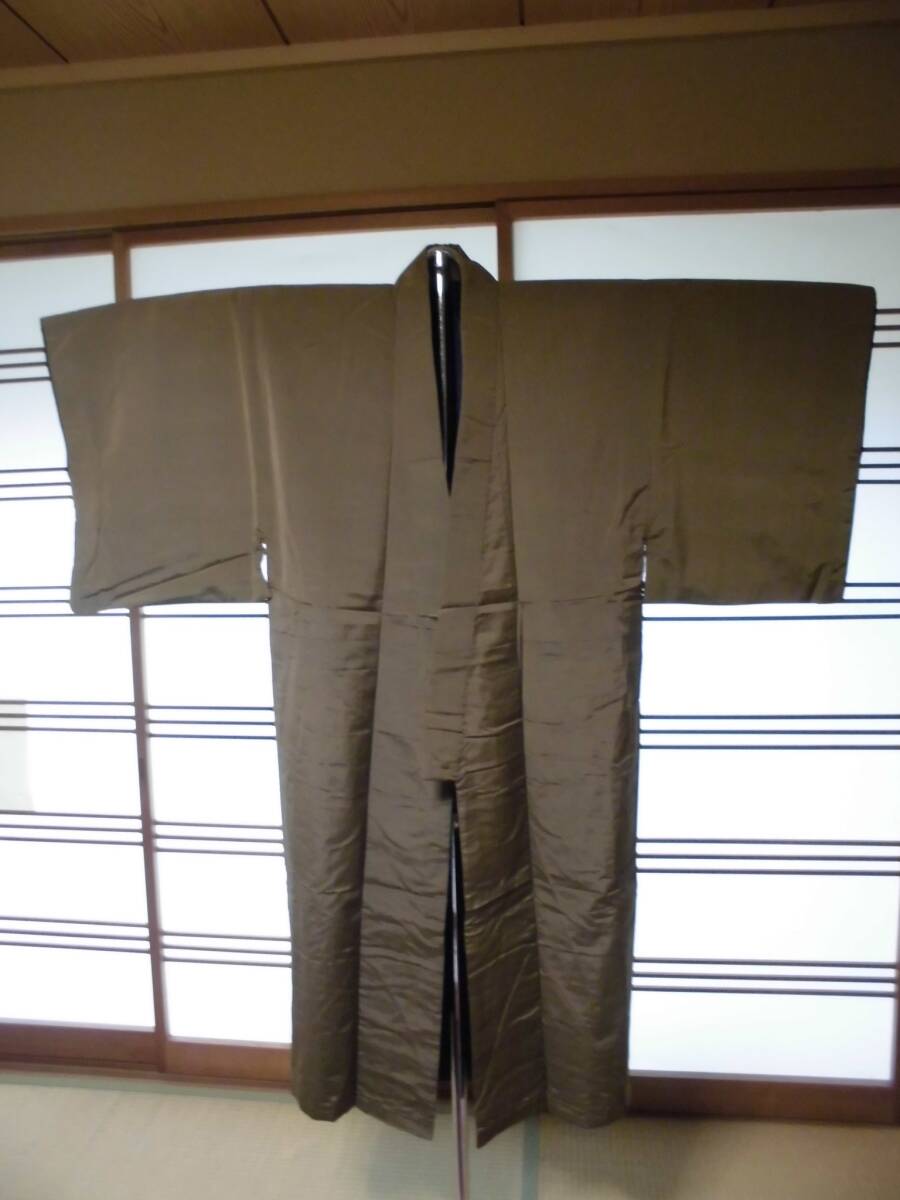 【結城紬】丹前(どてら)拍卖