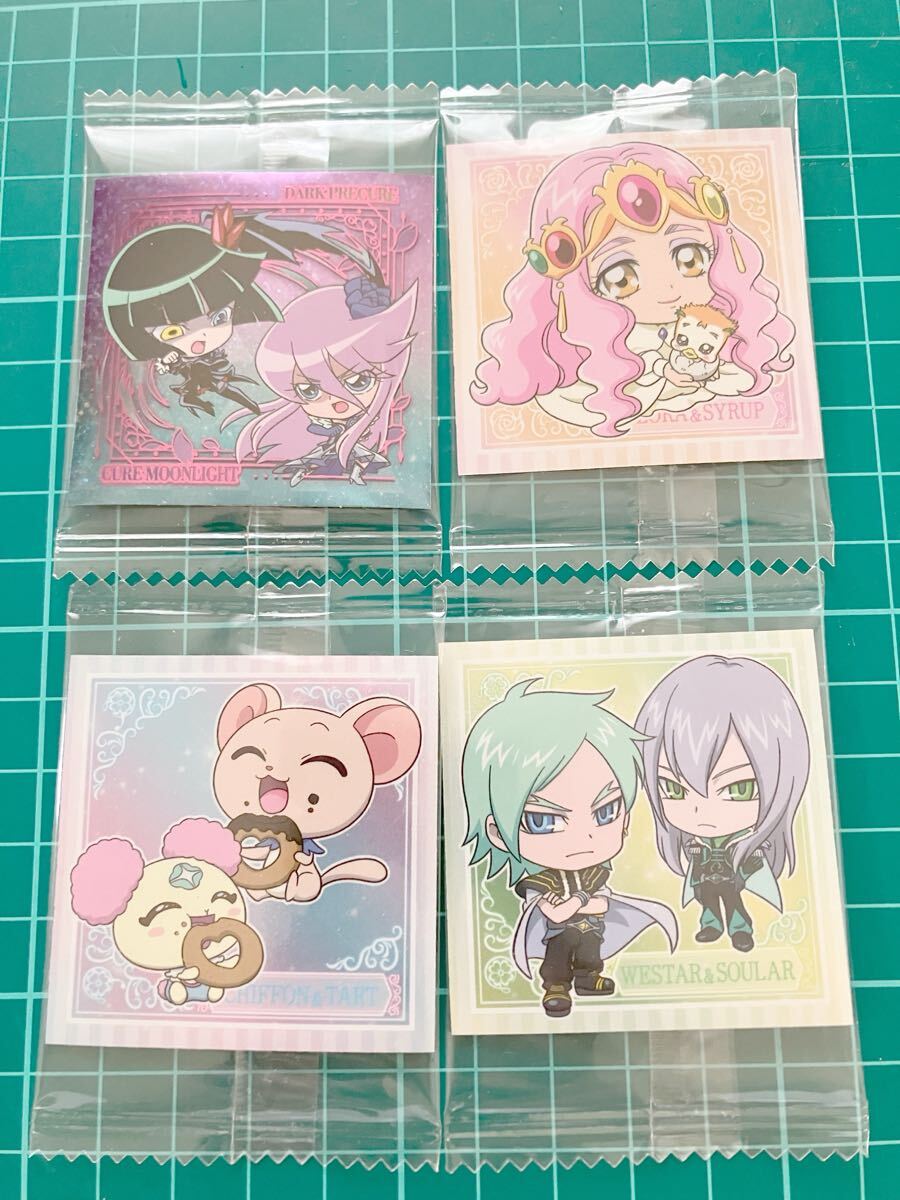 にふぉるめーしょん プリキュア シールウエハース ダークプリキュア&キュアムーンライト シークレット おまけ付き拍卖