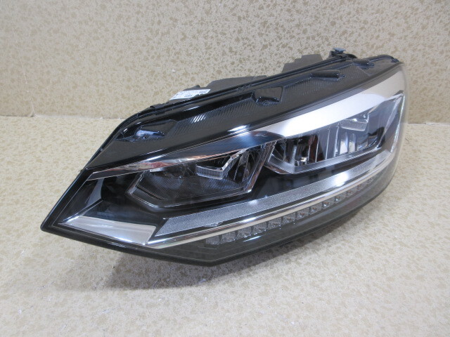 良品 VW トゥーラン 5T 純正 LED 左 ヘッドライト 5TC 941 773D拍卖