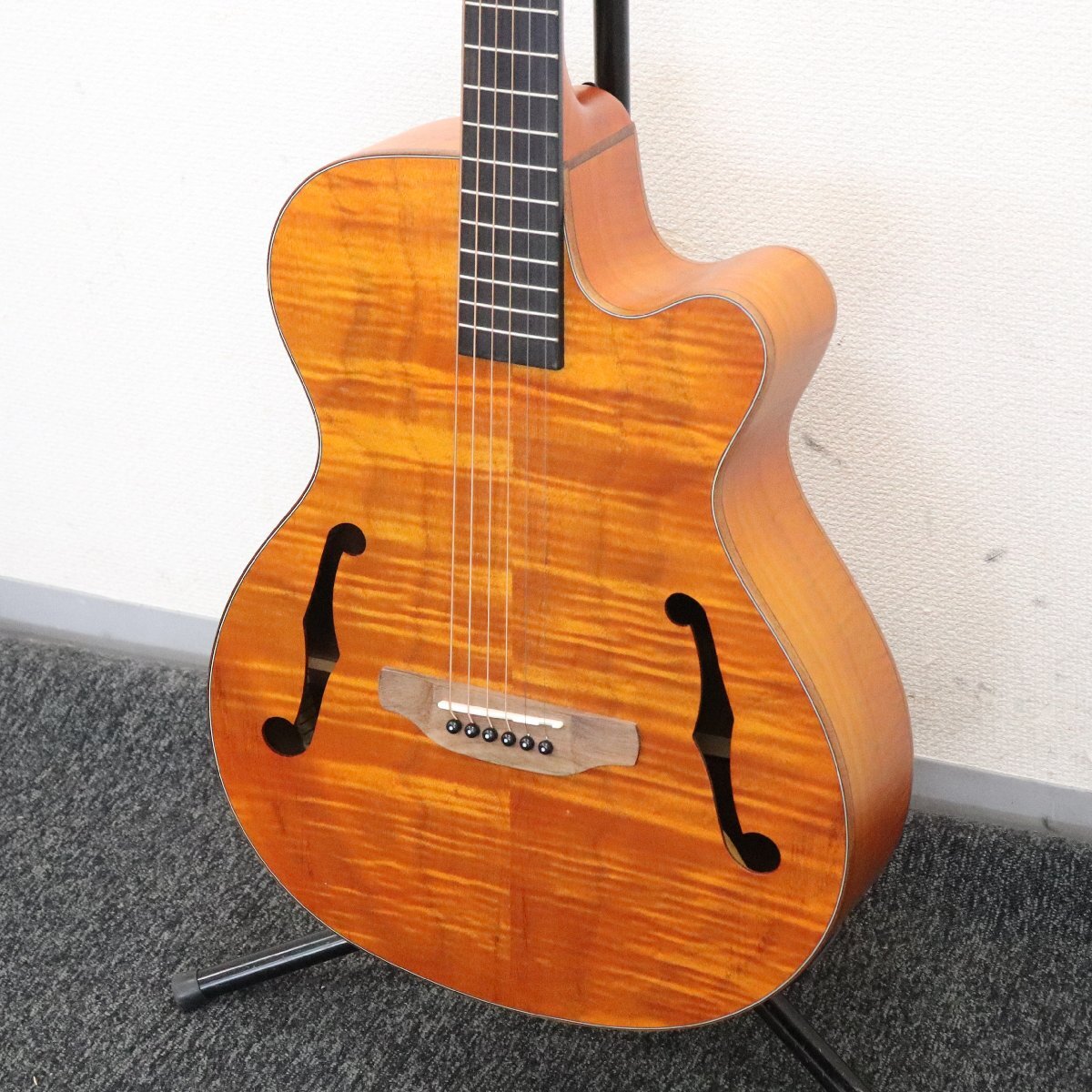 【 C 】0128 Aria FET-F2 STBR #1624080022 エレアコギター アリア 191338拍卖