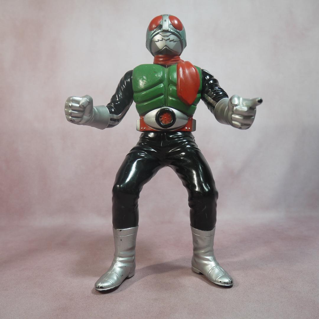 仮面ライダー1号 1992 ソフビ バンダイ 全高28センチ拍卖