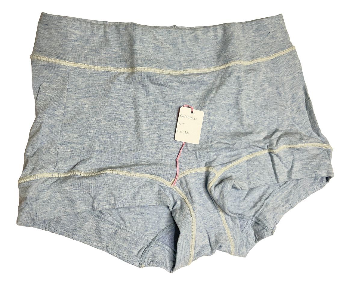 CR15078-44 IS⑥【特価】新品 ショーツ 4枚組 LLブラウン 綿混 スタンダード ストレッチ シンプル おしゃれ レディース拍卖