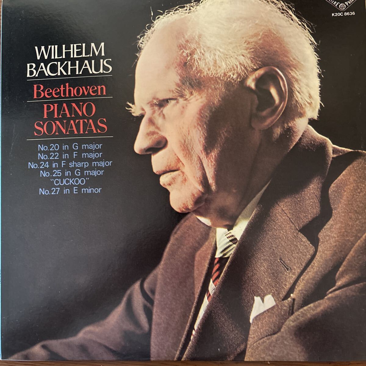 LP WILHELM BACKHAUS / BEETHOVEN piano sonatas ウィルヘルム・バックハウス ベートーヴェン ピアノ・ソナタ集拍卖