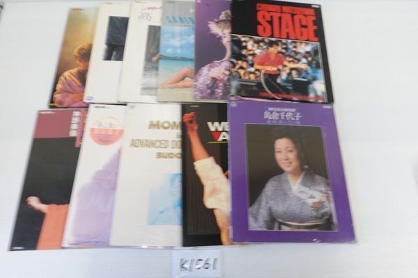 【k1560】VHD ビデオディスク 11枚まとめ 松田聖子 他 昭和アイドル ビデオコレクション拍卖