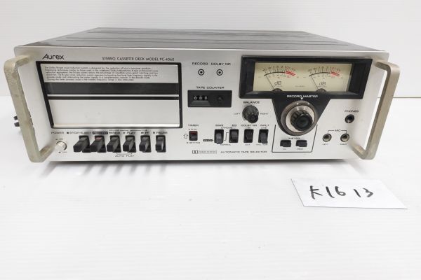 【k1613】Aurex オーレックス カセットデッキ PC-4060 ビンテージ オーディオ レトロ拍卖