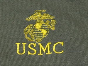 SW27ソフィーSOFFEアメリカ古着アメリカ製スウェット パーカーUSMC文字刺トレーニング海兵隊トレーナー米軍フディー緑系M90’ビンテージ拍卖