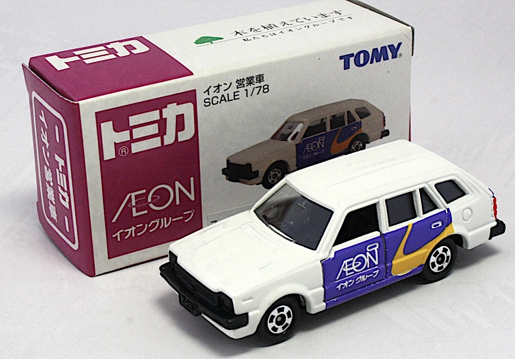 「日本製」トミカ AEON特注 1/59 イオン 営業車 ホンダ シビック カントリー拍卖