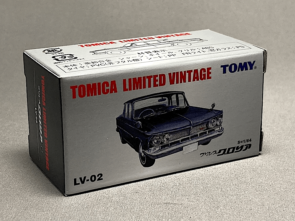 トミカリミテッドヴィンテージ LV-02b プリンス グロリア(黒)拍卖