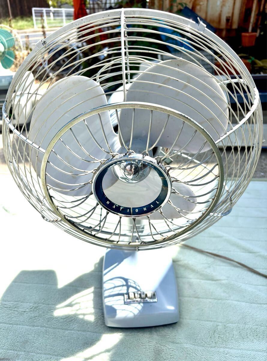 National ナショナル 松下 30FA 扇風機 FAN アンティーク レトロ 当時物 昭和レトロ 70年代 70's 現状 通電、動作確認済み拍卖