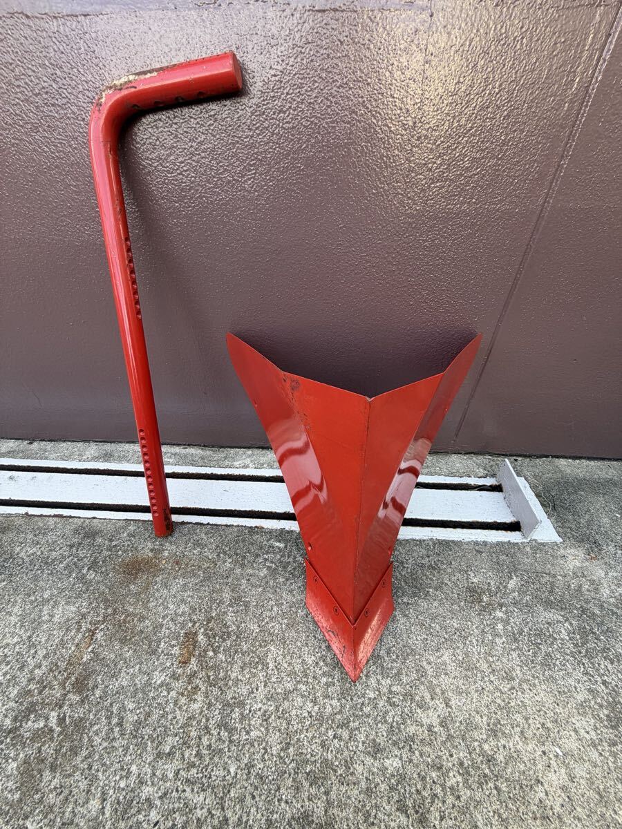 未使用? 美品 トラクター用 小川式 畝立器 パーツ 耕運機 トラクター 畦立器 畝立て 小川農具 現状売り切り拍卖