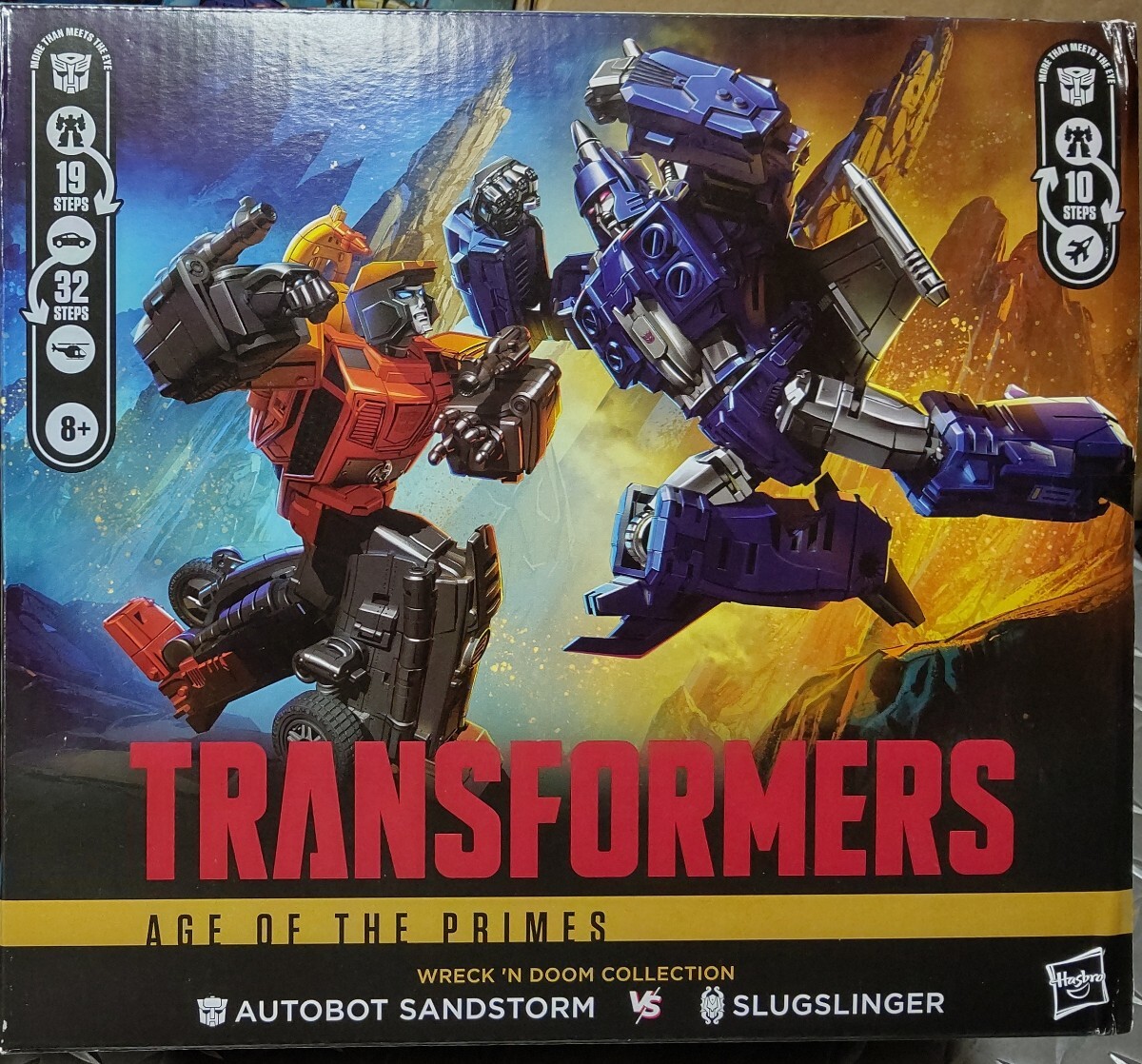 トランスフォーマー AOTP 2PCセット レックンドゥーム コレクション サンドストーム&スラッグスリンガー 新品未開封品拍卖