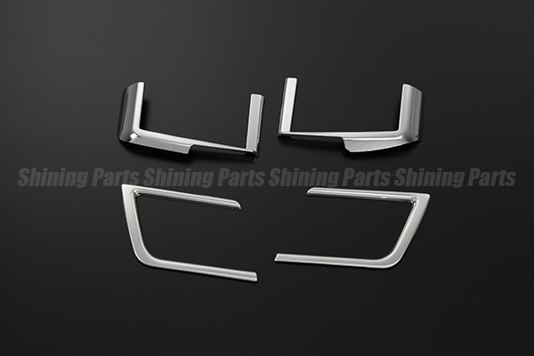 ダイハツ M900S/M910S トール 鏡面 エアコンカバー 4P ステンレス+ABS製 カスタムにも 検) デフロスター インテリア パネル ガーニッシュ拍卖