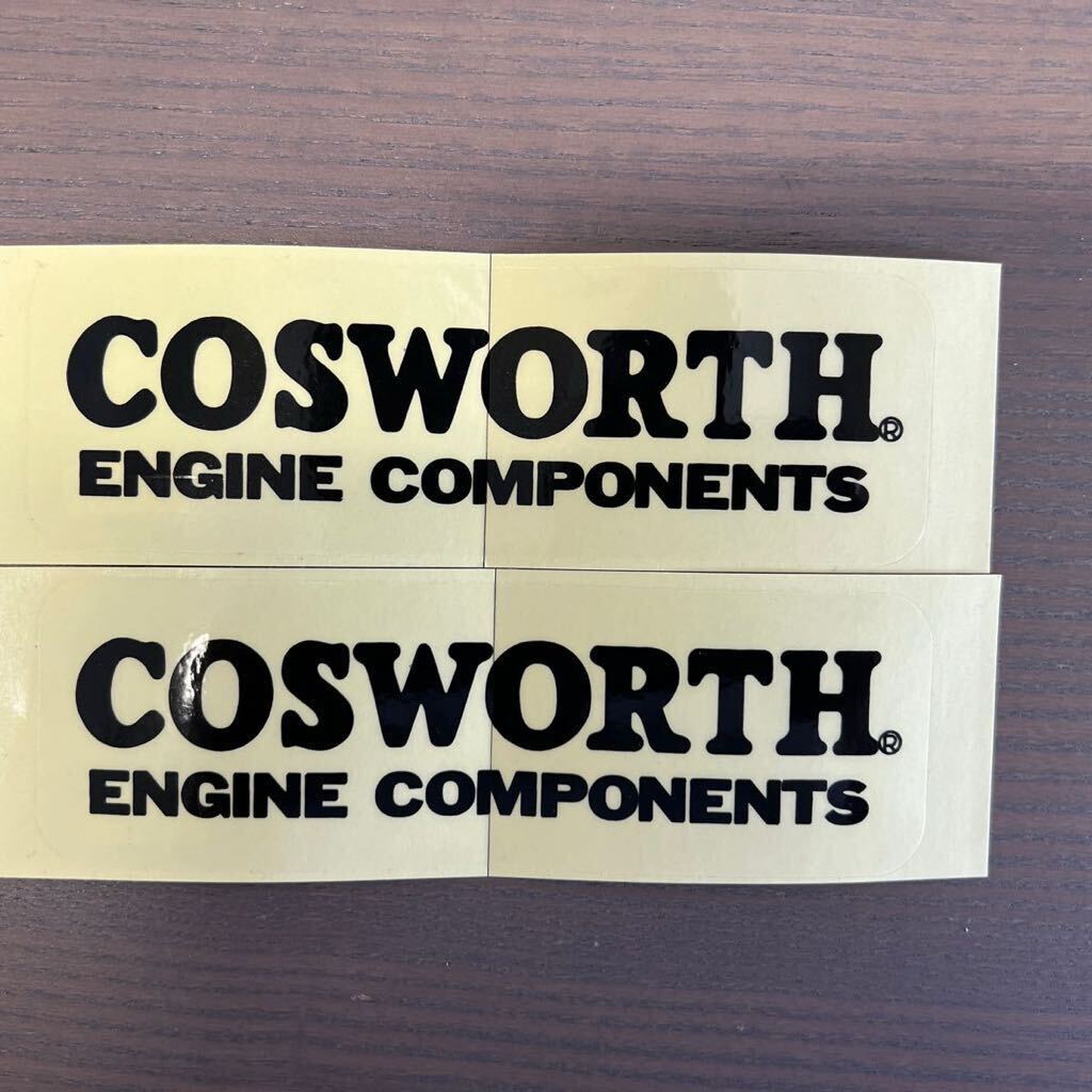 COSWORTH シール (黒)2枚組拍卖