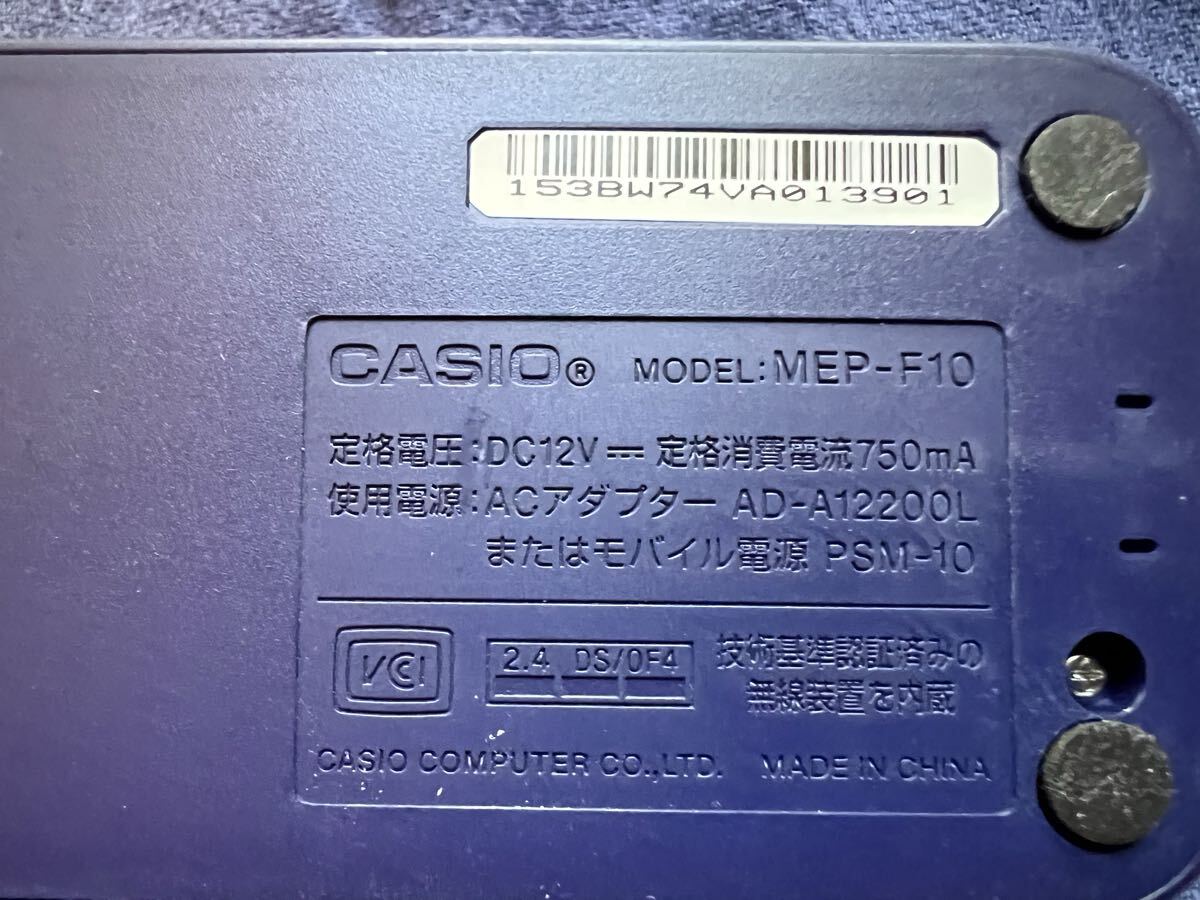 通電確認済 CASIO カシオ メモプリ MEP-F10 ラベルプリンター拍卖