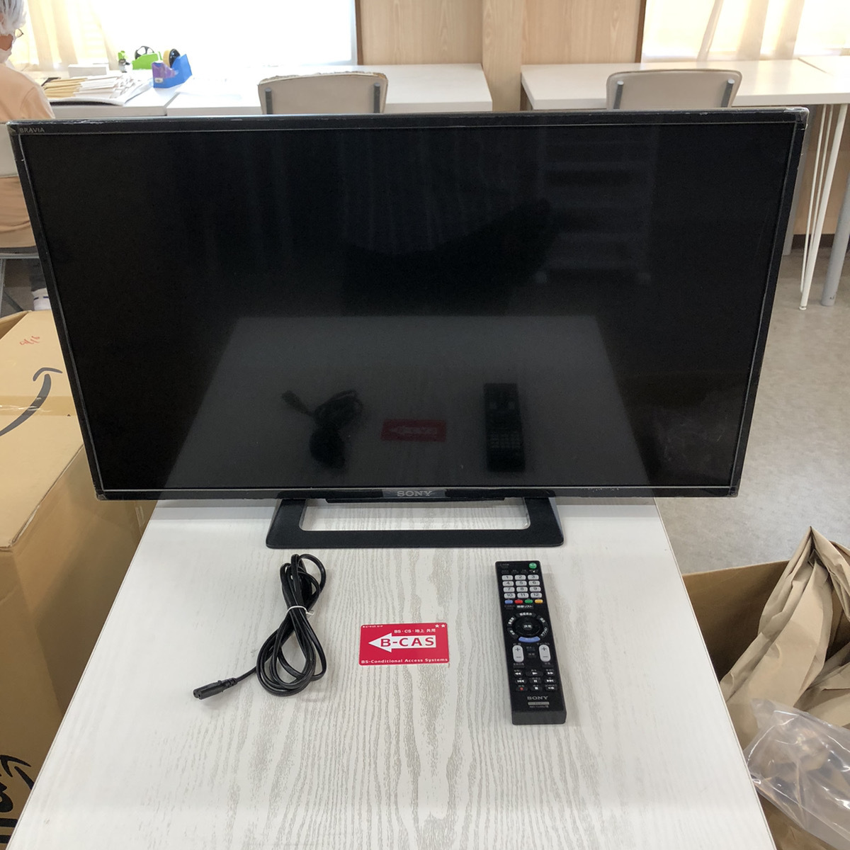 ソニー 32V型 ハイビジョン 液晶テレビ KJ-32W500E SONY テレビ拍卖