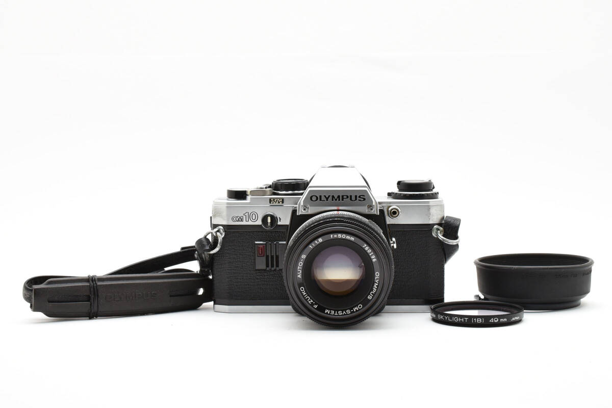 ☆訳あり大特価☆オリンパス OLYMPUS OM-10 + F.ZUIKO AUTO-S 50mm F1.8 #50#30#2114拍卖