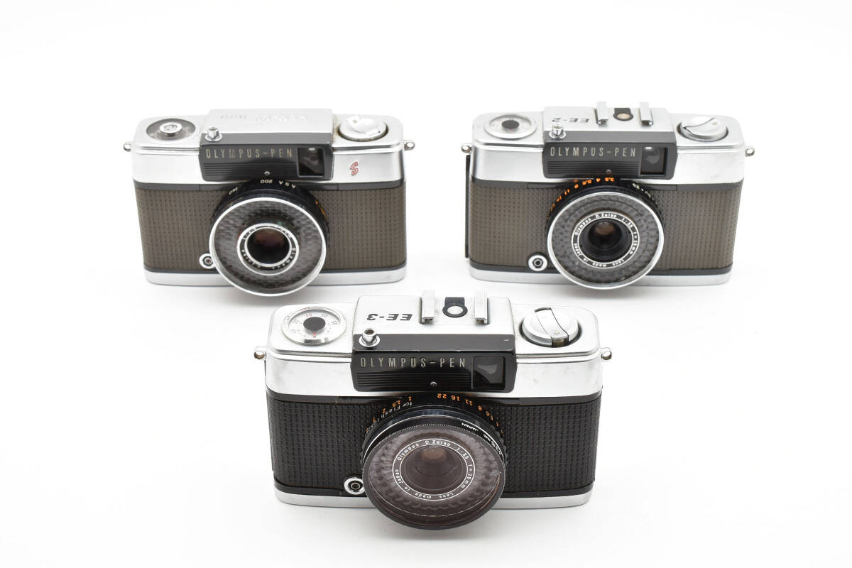 ☆訳あり特上品☆オリンパス OLYMPUS PEN EE-3 / EE-2 / EE / 3個まとめ 《シャッターOK!》#90#2116拍卖