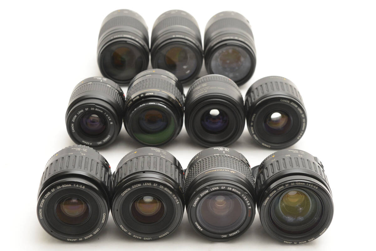 ☆訳あり大特価☆キヤノン CANON EFレンズ 11本 #450#2130拍卖