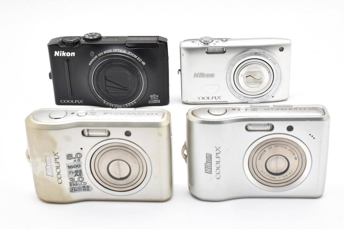 ☆訳あり大特価☆ニコン NIKON COOLPIX コンパクトデジタルカメラ 4個まとめ L15 / L18 / S2700 / S8100 #220#2168拍卖
