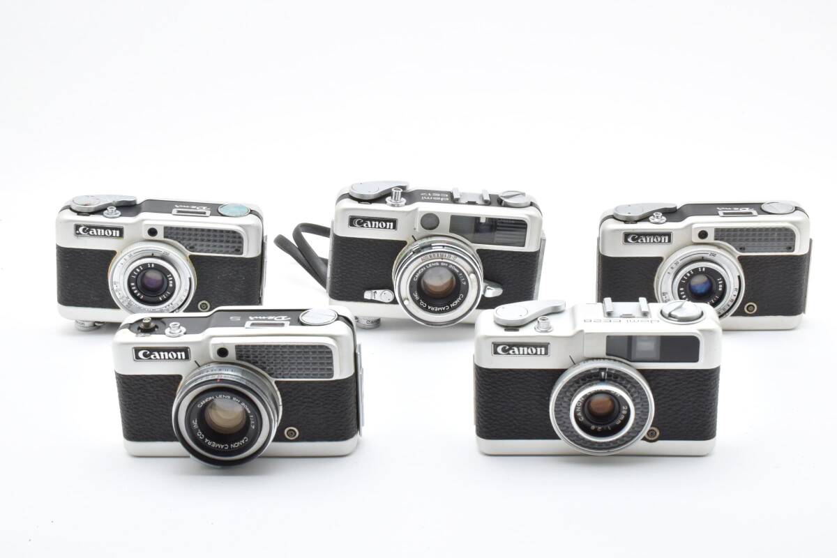 ☆訳あり大特価☆キヤノン CANON DEMI EE17 / EE28 / S / 5個まとめ #100#80#2186拍卖