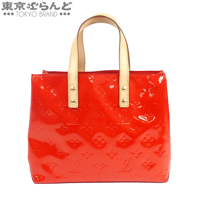 101814742 ルイヴィトン LOUIS VUITTON リード PM M91088 ルージュ モノグラムヴェルニ ハンドバッグ トートバッグ レディース拍卖