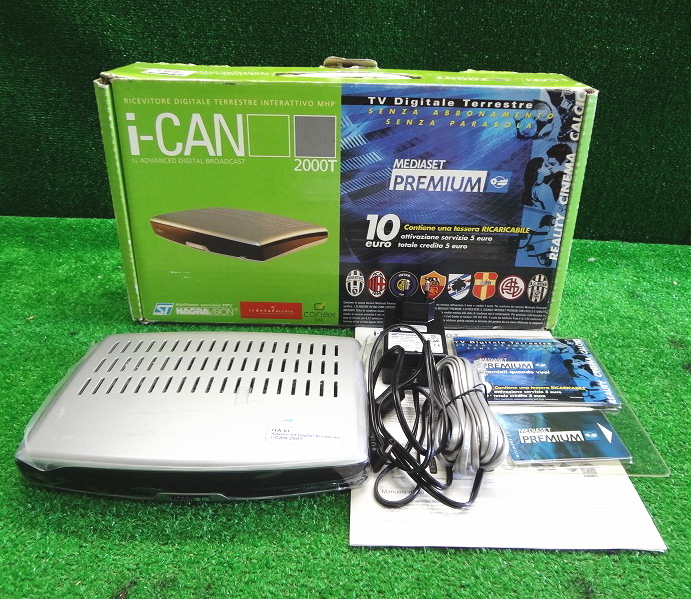 Kネか3736 i-CAN■デジタル地上波MHPインタラクテイブ受信機■2000T■デジタル地上波チューナー■TV用品 映像機器拍卖