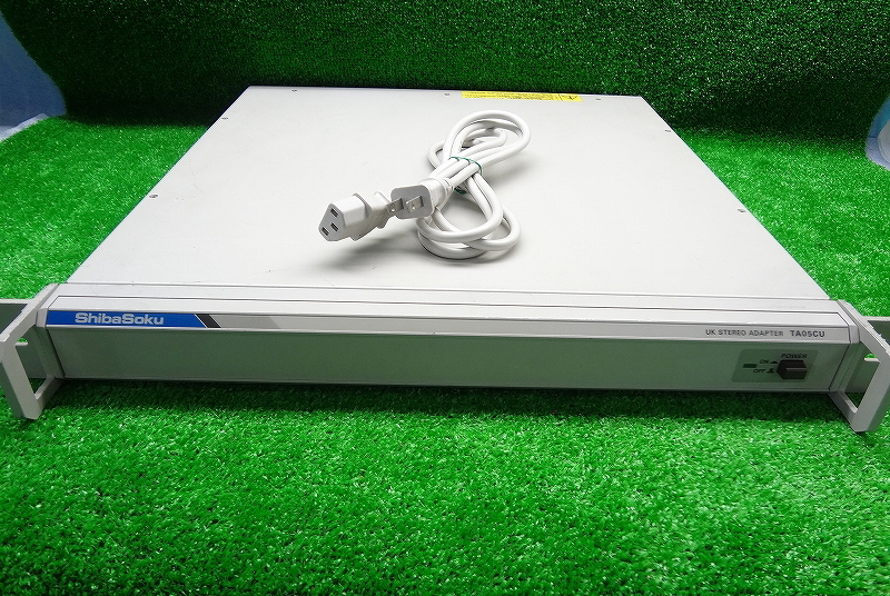 Kネお0263■Shibasoku シバソク■UK STEREO ADAPTER 音声多重UKアダプタ■TA05CU■計測機器 測定機器 電子機器拍卖