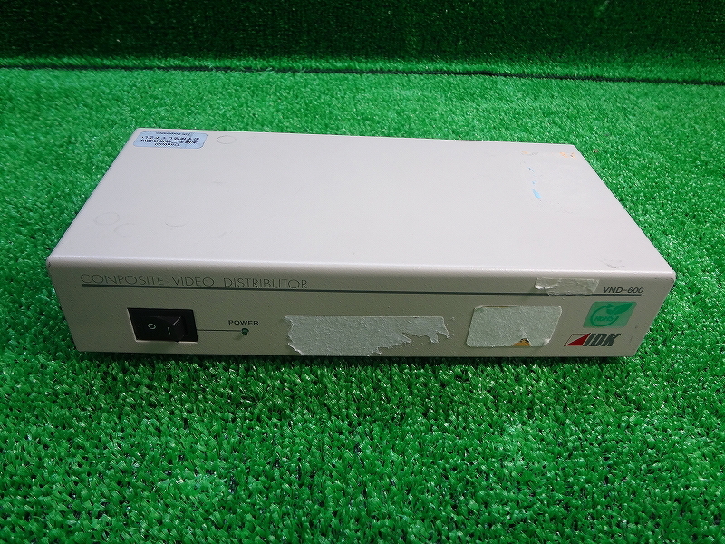Kネみ1435■IDK アイディケー■ビデオ信号分配器 COMPOSITE分配器 VND-600■video signal distributor■計測機器 測定機器拍卖