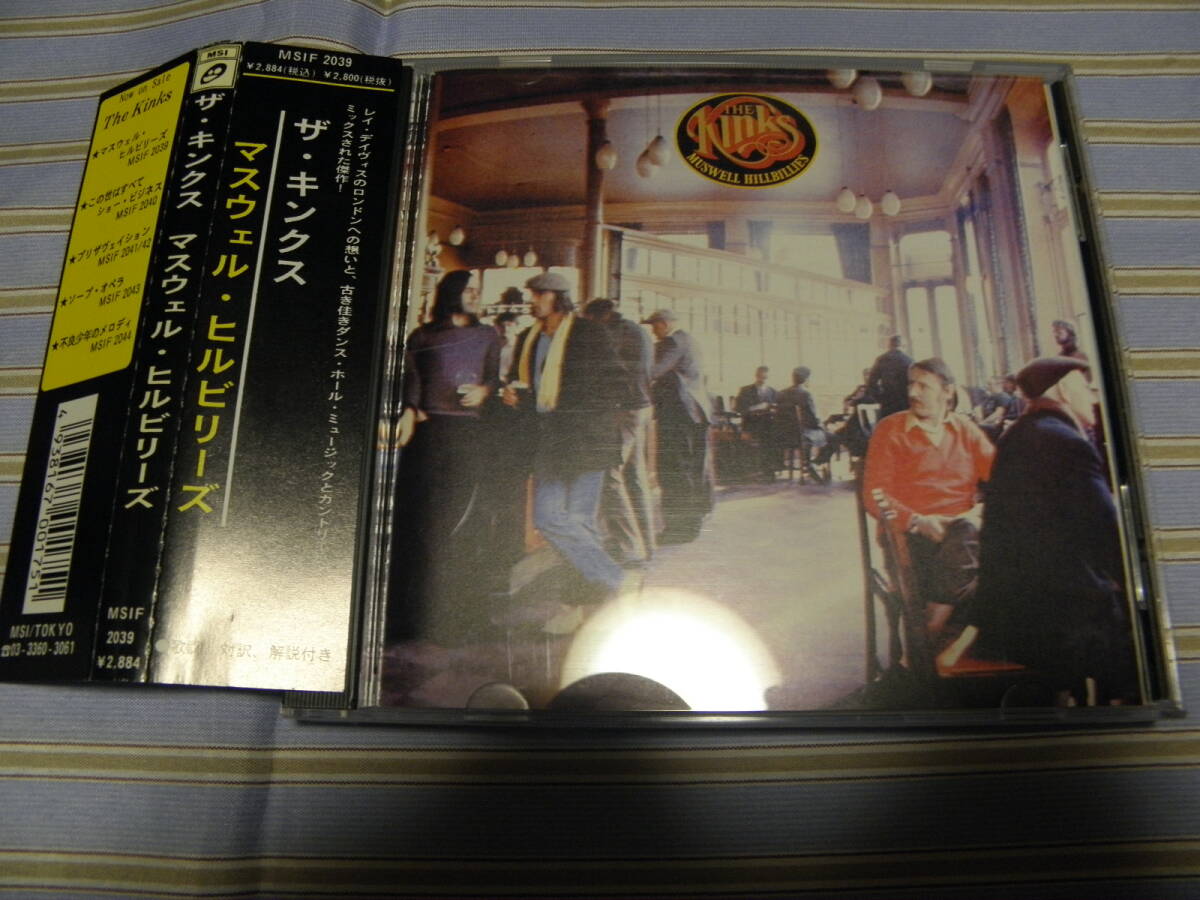 帯有CD(直輸入品)■キンクス/マズウェル・ヒルビリーズ■RHINO■美盤■P-418拍卖