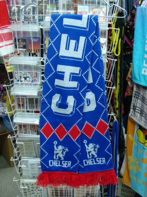 チェルシーFC サッカーマフラー (130×15.5)拍卖